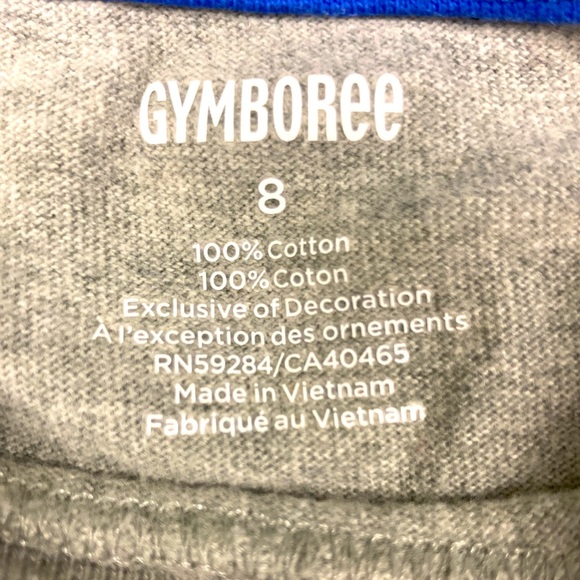 Gymboree boys long sleeve gray shirt with an embroidered pelican size 8 - Picture 2 of 2